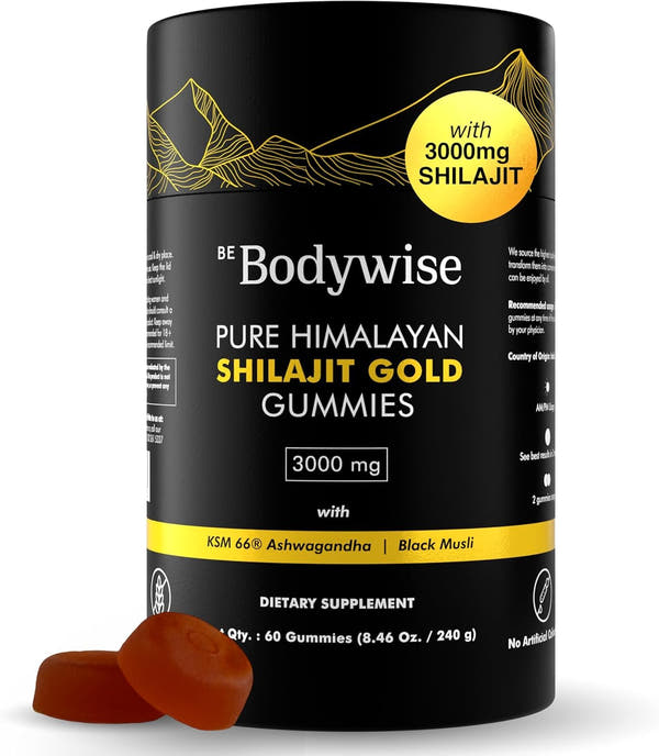 Bodywise Pure Himalayan Shilajit Gummies Gold