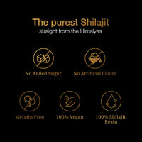 Bodywise Pure Himalayan Shilajit Gummies Gold
