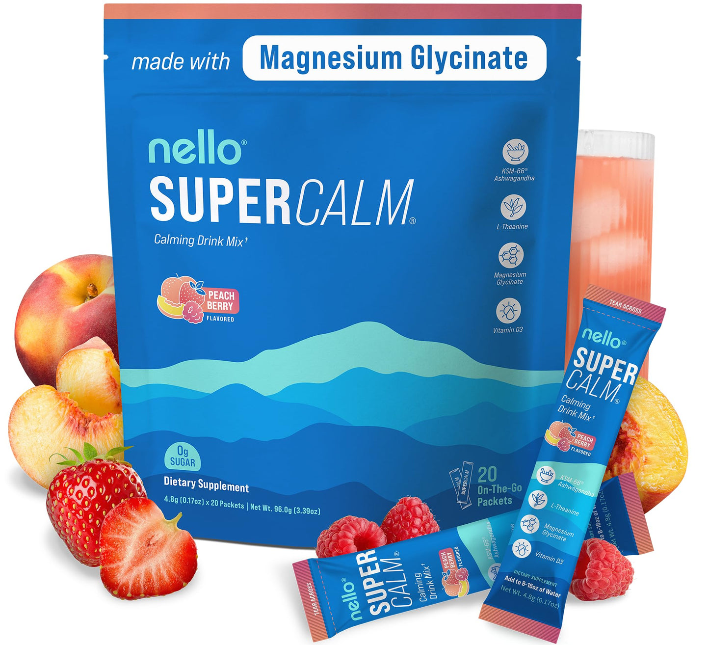 Nello Supercalm Powdered Drink Mix